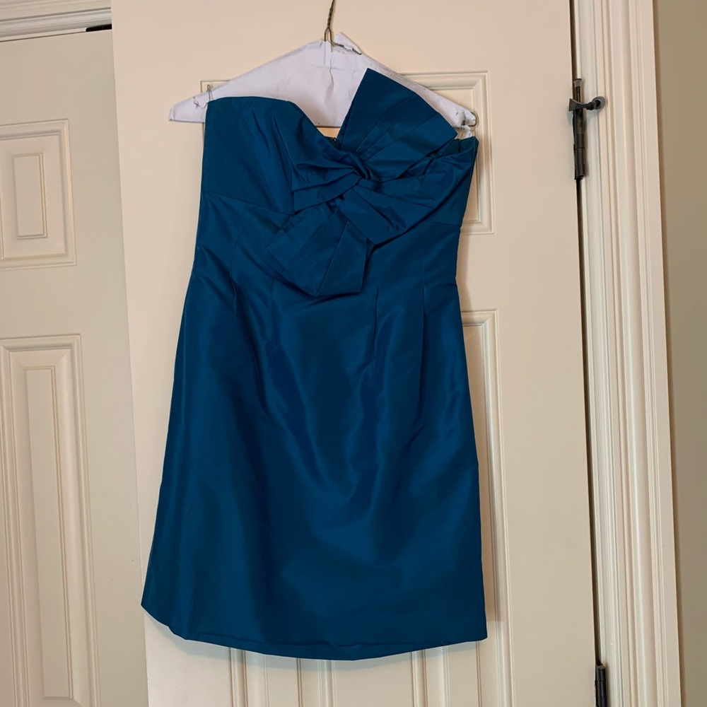 J.Crew teal dress